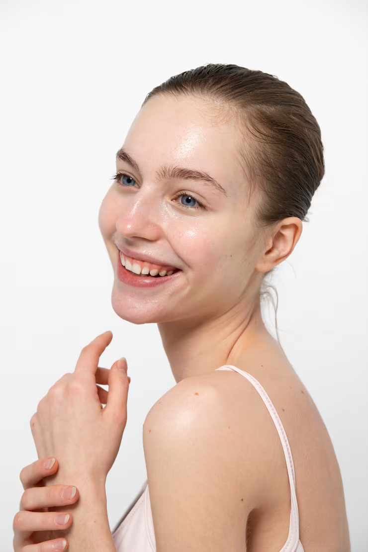 Skin Texture and glow